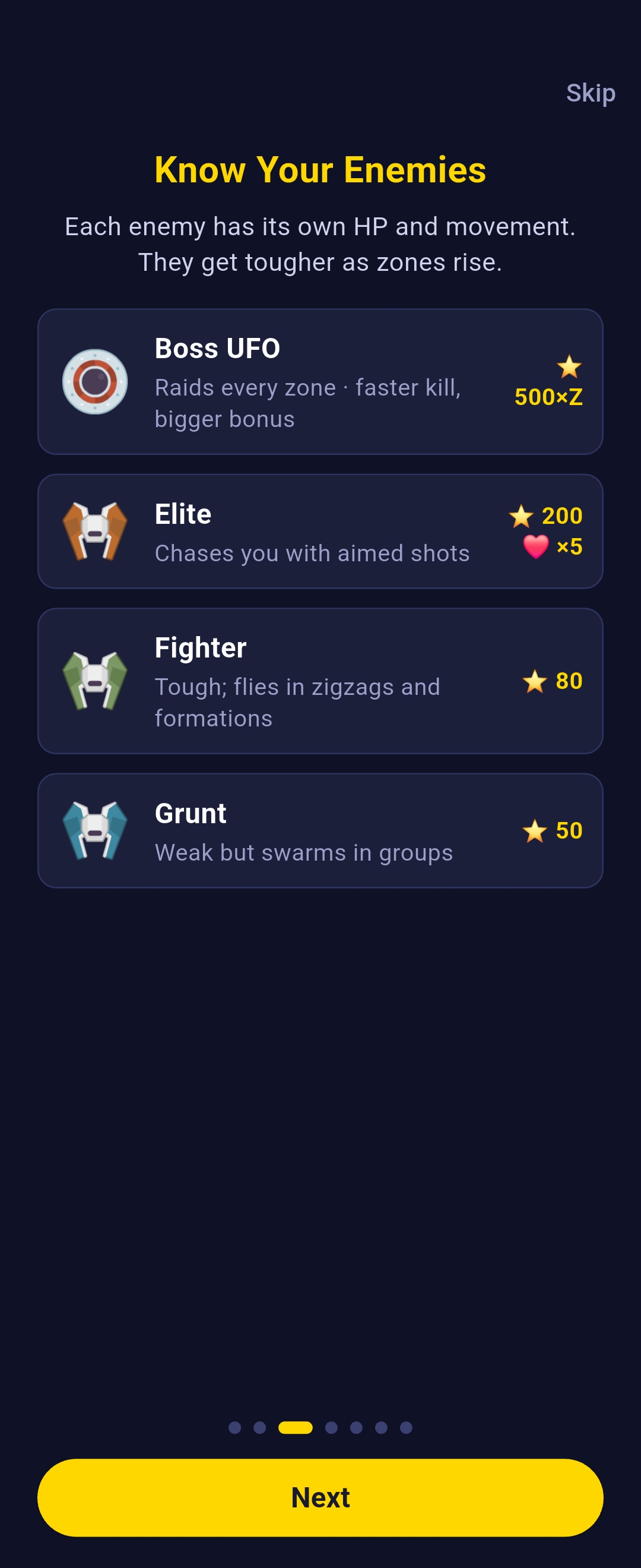 Enemies screenshot